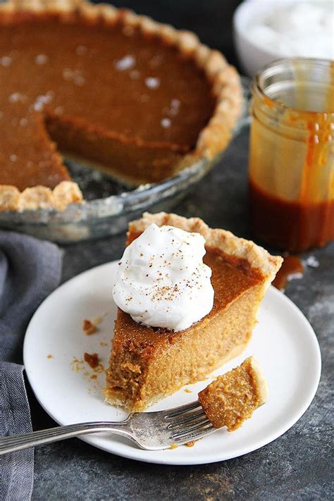 Tarte à la citrouille et caramel beurre salé Tarte à la citrouille