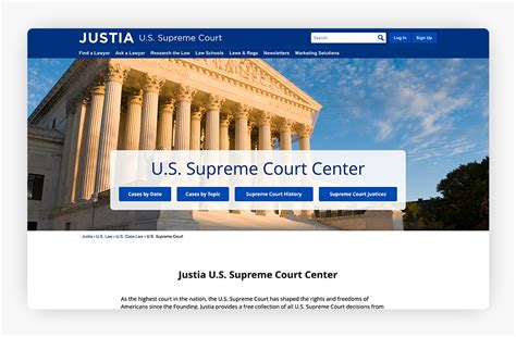 Justia Free Resources: The Justia U.S. Supreme Court Center — Legal ...