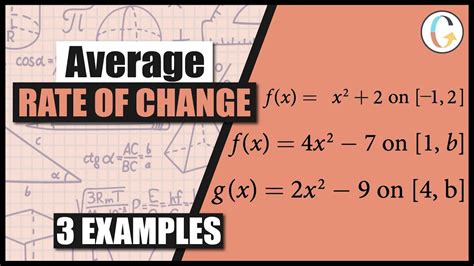 Find The Average Rate Of Change Of Each Function On The Interval