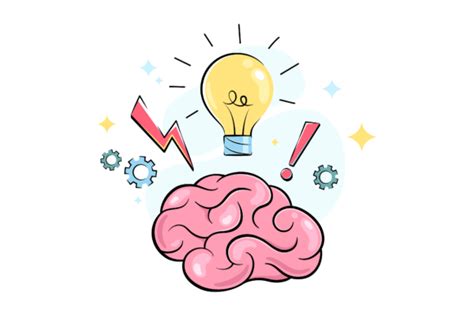 Brain Idea Creativity Illustration Graphic By Cmeree Creative Fabrica