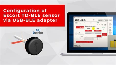 How To Configure Escort TD BLE Fuel Level Sensor On PC Via USB BLE