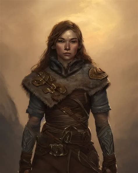 The Elder Scrolls Vi Charismatic Rugged Female Nord Stable Diffusion