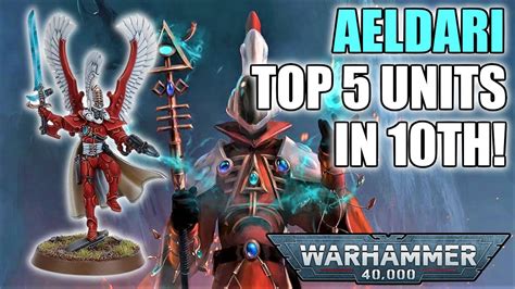 The Top Competitive Aeldari Datasheets In Th Edition Warhammer