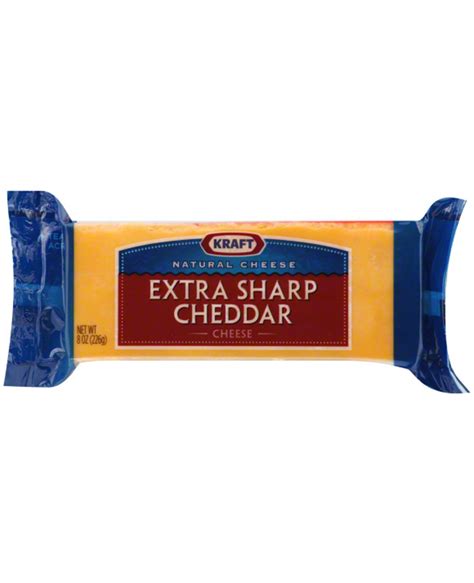 Kraft Cheese Cheddar Extra Sharp