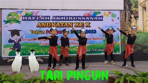 Tari Pinguin Anak PAUD 2023 Senam Pinguin YouTube