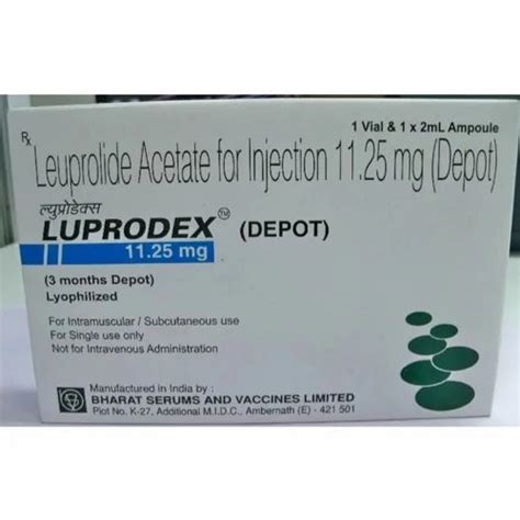 Luprodex Leuprolide 11 25 Mg Injection At 10409 23 Piece In Nagpur