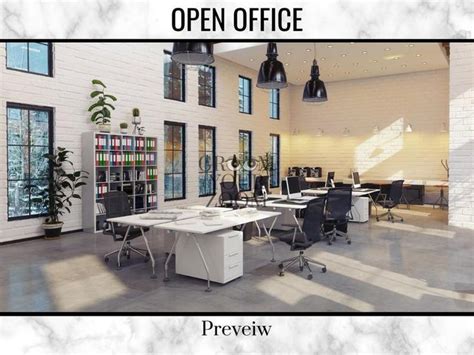 Open Office Zoom Background 4 Virtual Photos for Video Call Professional Background Online ...