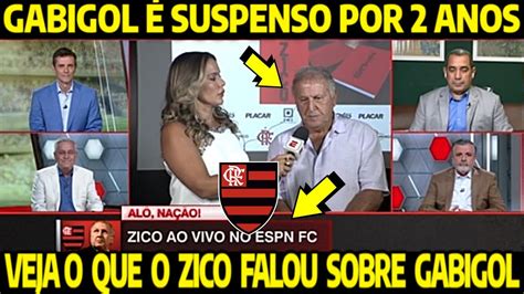 URGENTE GABIGOL É SUSPENSO do FUTEBOL POR 2 ANOS VEJA OQUE ZICO