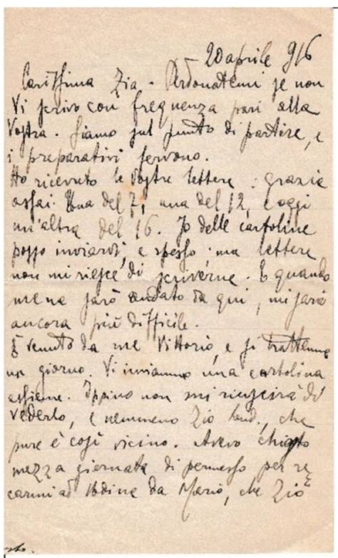 Lettera Di Un Soldato Dal Fronte Di Guerra Suore Dello Spirito Santo