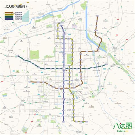 Xian Subway Metro Map 2019 Spring Edition Metro Map Map Xian