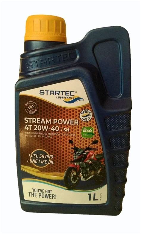 L Startec Stream Power T W Sn Engine Oil At Bottle Engine