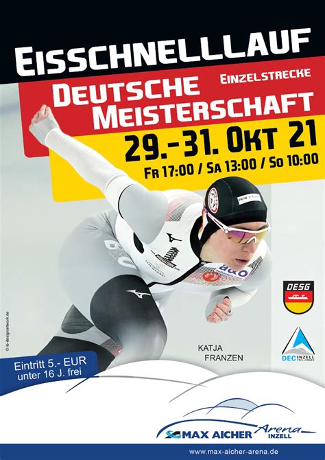 Deutsche Meisterschaft Eisschnelllauf Einzelstrecke Tssc Erfurt