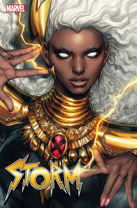 Feel The Thunder In Artgerms New Cover For Storm 1 Storm Marvel