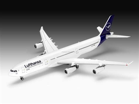 Revell 03803 Maquette Avion De Ligne A340 300 Lufthansa New Livery