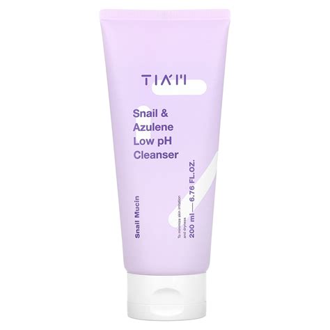 Tiam Snail Azulene Low Ph Cleanser Fl Oz Ml Walmart