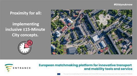 Proximity For All Implementing Inclusive 15 Minute City Concepts