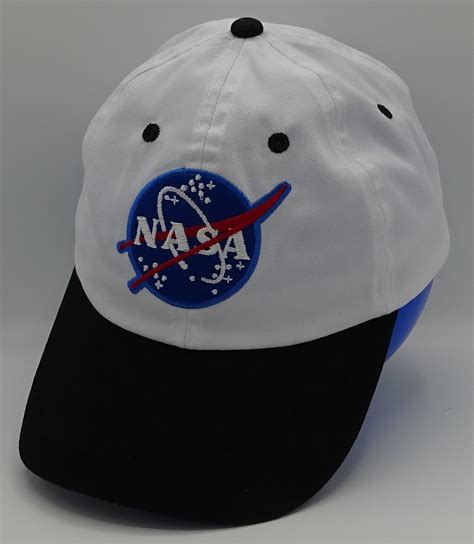 NASA Black/White Youth Cap - International Space Hall of Fame Gift Shop