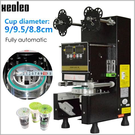 Xeoleo Cup Sealer Cup Sealing Machine Full Automatic Bubble Tea Machine