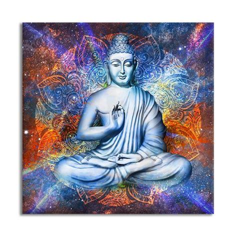 Shop Lotus Posed Buddha Canvas Wall Art Online – canvasx.net