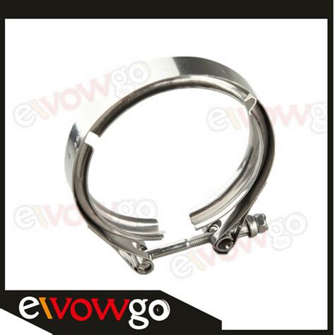 Inch V Band Clamp Mild Steel Male Female Flange Kit Ebay