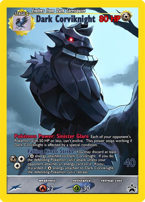 Dark Corviknight Full Art By Trisska On Deviantart