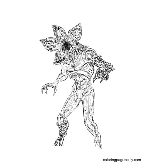 Best Ideas For Coloring Demogorgon Coloring Sheet The Best Porn Website