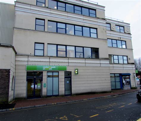 Summerfield Place Side Of Jobcentre © Jaggery Geograph Britain And Ireland