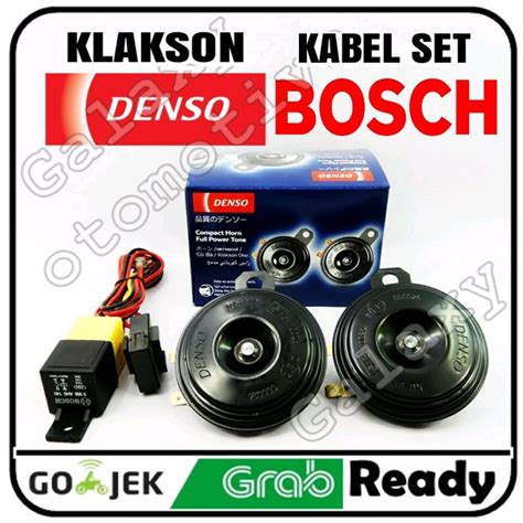 Jual Klakson Dobel Disc DENSO Original Water Resistance 12v Paket