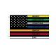 First Responders Flag St Responder Colored Usa Flags Nylon