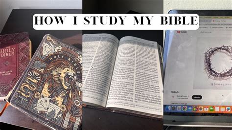 How I Study My Bible Beginner Friendly Bible Project Journaling