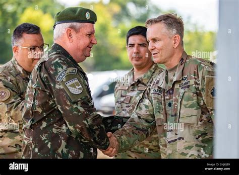 Brazilian Army Lt Gen Edson Skota Rotsy Deputy Of Land Operations