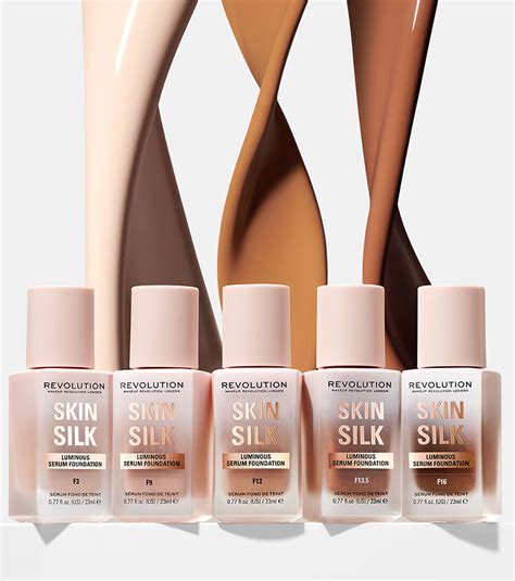 Buy Revolution Makeup Base Skin Silk Serum Foundation F5 Maquillalia