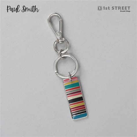 【楽天市場】【810限定！2人に1人が当選★エントリーで最大100％ポイントバック】ポールスミス Paul Smith キーリング マルチ