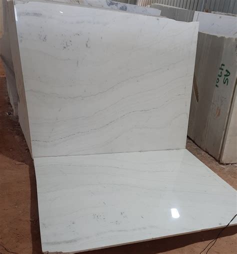 Indian White Indo Italian Marble Slab Thickness Mm At Rs