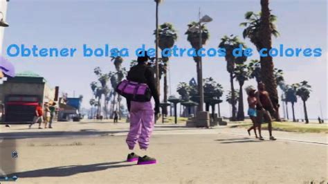 Bolsa De Atracos De Colores Obtener Y Guardar En Conjuntos GTA V