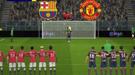 Penalties Shootout Man United Vs Barcelona M Rashford Vs Levandowski