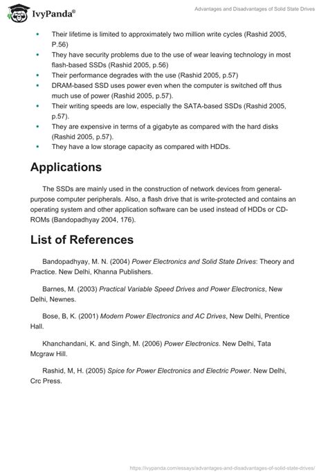 Advantages And Disadvantages Of Solid State Drives 715 Words