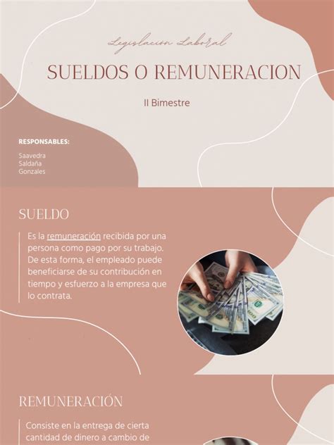 Sueldos O Remuneracion Pdf Salario Ética De Negocios