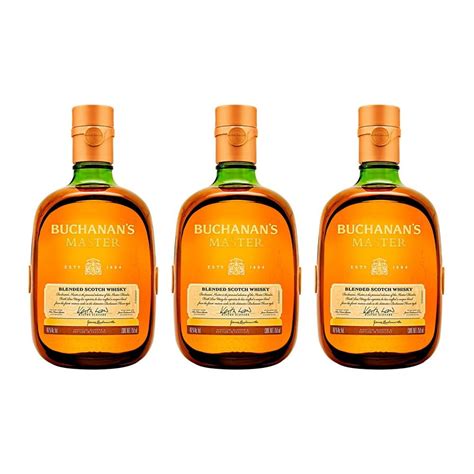 Paquete Botellas Whisky Buchanans Master Escoc S Ml Bodega