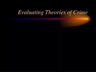 Ppt Biological Theories Of Crime Powerpoint Presentation Free