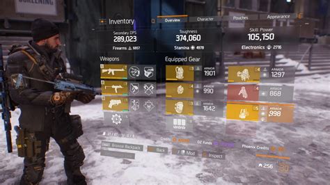 My High End Build For Pvp The Division Youtube