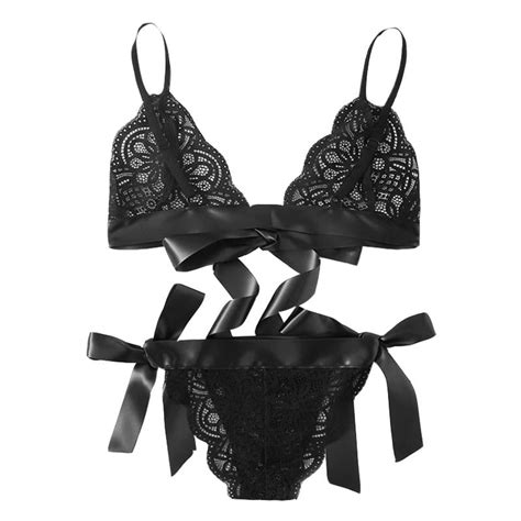 Eleaeleanor Christmas Flirt Sexy Lingerie Sexy Lingerie Bow Lace Three