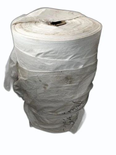 White Pp Woven Roll For Making Bag Gsm Gsm At Rs Kg In New