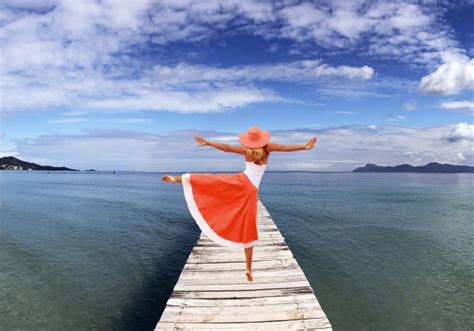 Woman Happy Dance Beach Free Stock Photo Public Domain Pictures