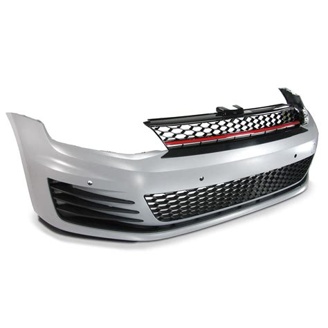 Vw Golf Mk 7 Vii Yrs 12 17 Gti Front Bumper For Pdc