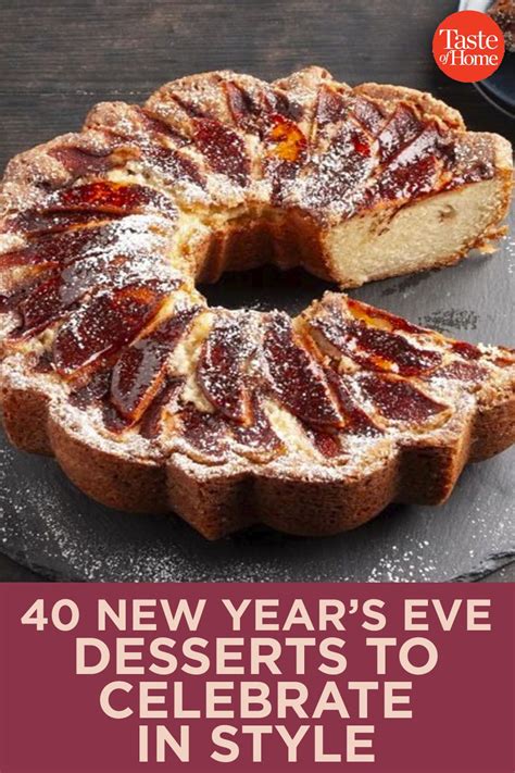 39 new year s eve desserts to celebrate in style – Artofit