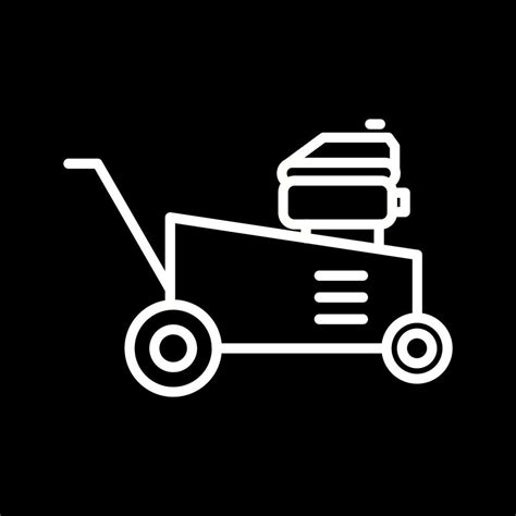 Lawn Mower Vector Icon 40096859 Vector Art At Vecteezy