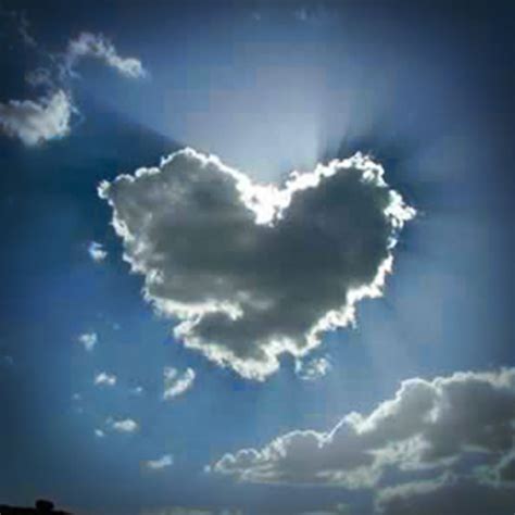 Heart Shaped Cloud Of Love Cloud Covering The Sun Hd