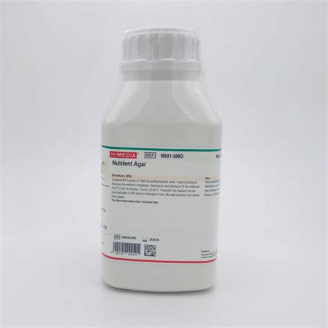 Nutrient broth Nutrient Agar Medium Chai 500G Himedia Hóa Chất Thí