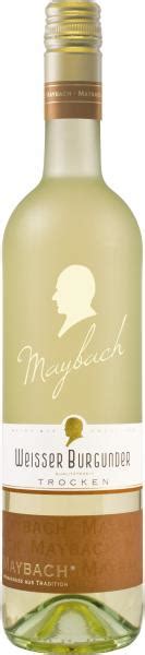 Maybach Wei Er Burgunder Wei Wein Trocken Online Kaufen Bei Mytime De